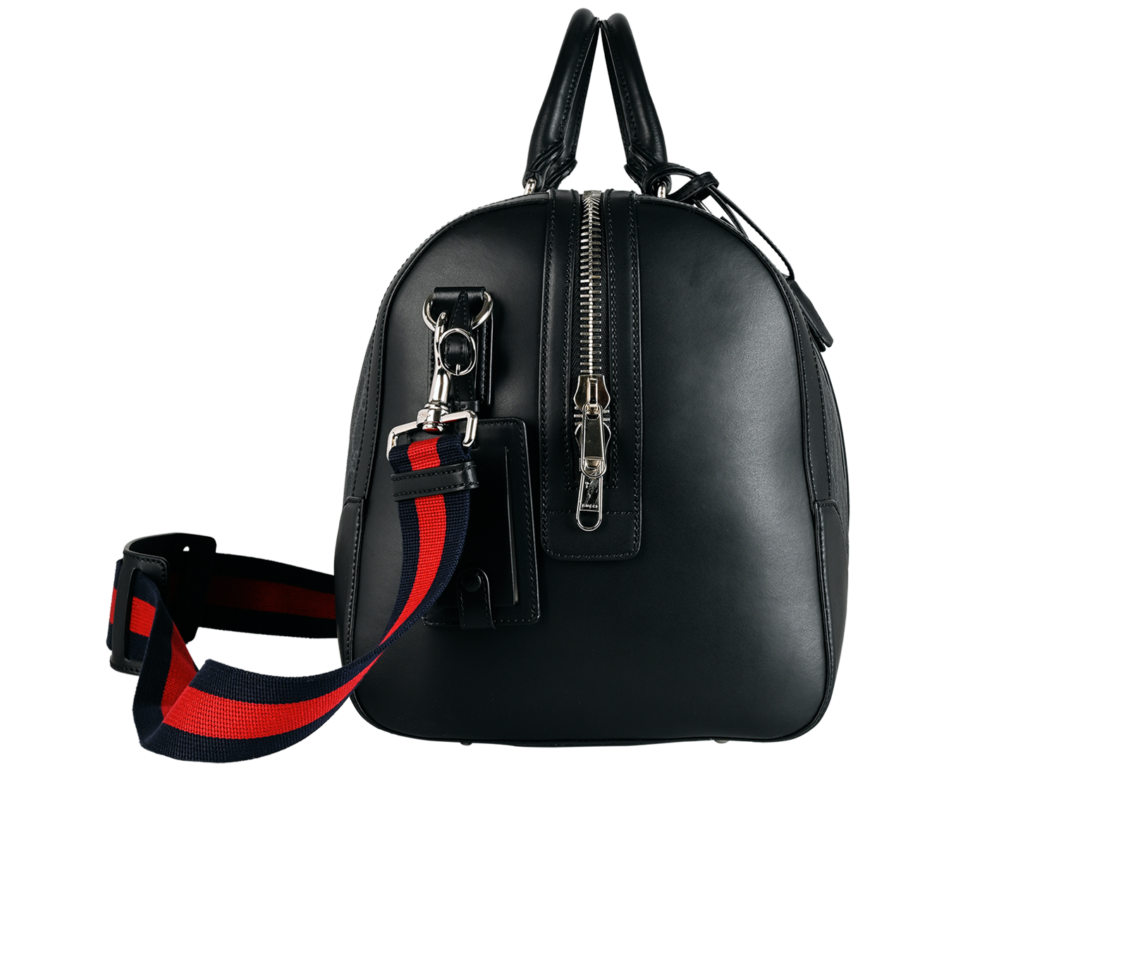 Duffle Bag 45, &pound;895, Handbags, Black, Canvas, Side view